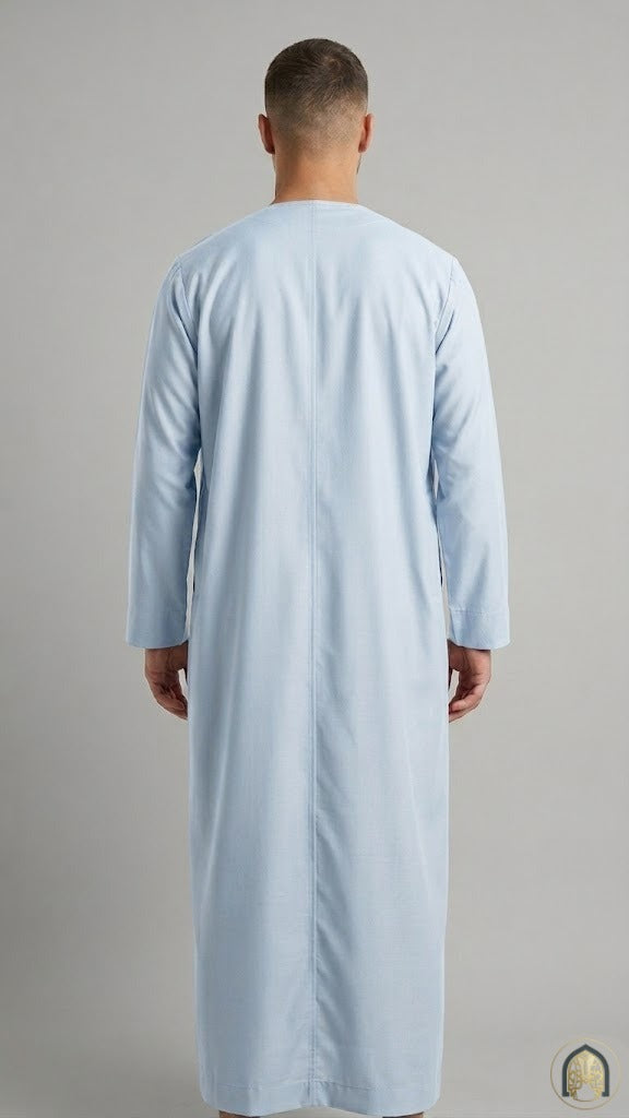 Qamis Bleu Ciel