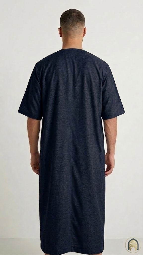 Qamis Bleu Marine