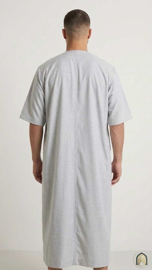 Qamis Gris clair