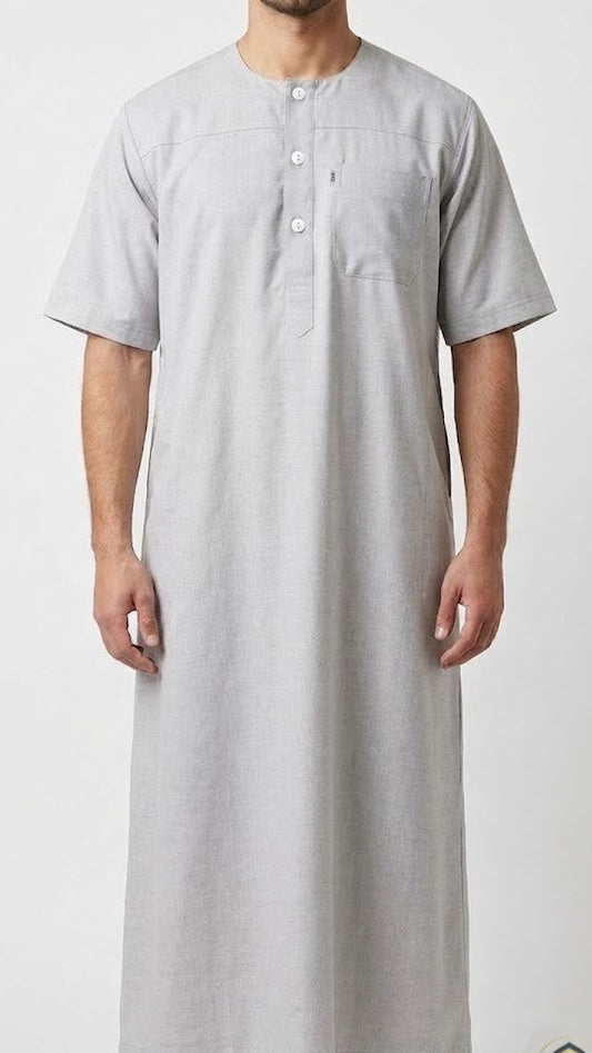 Qamis Gris clair